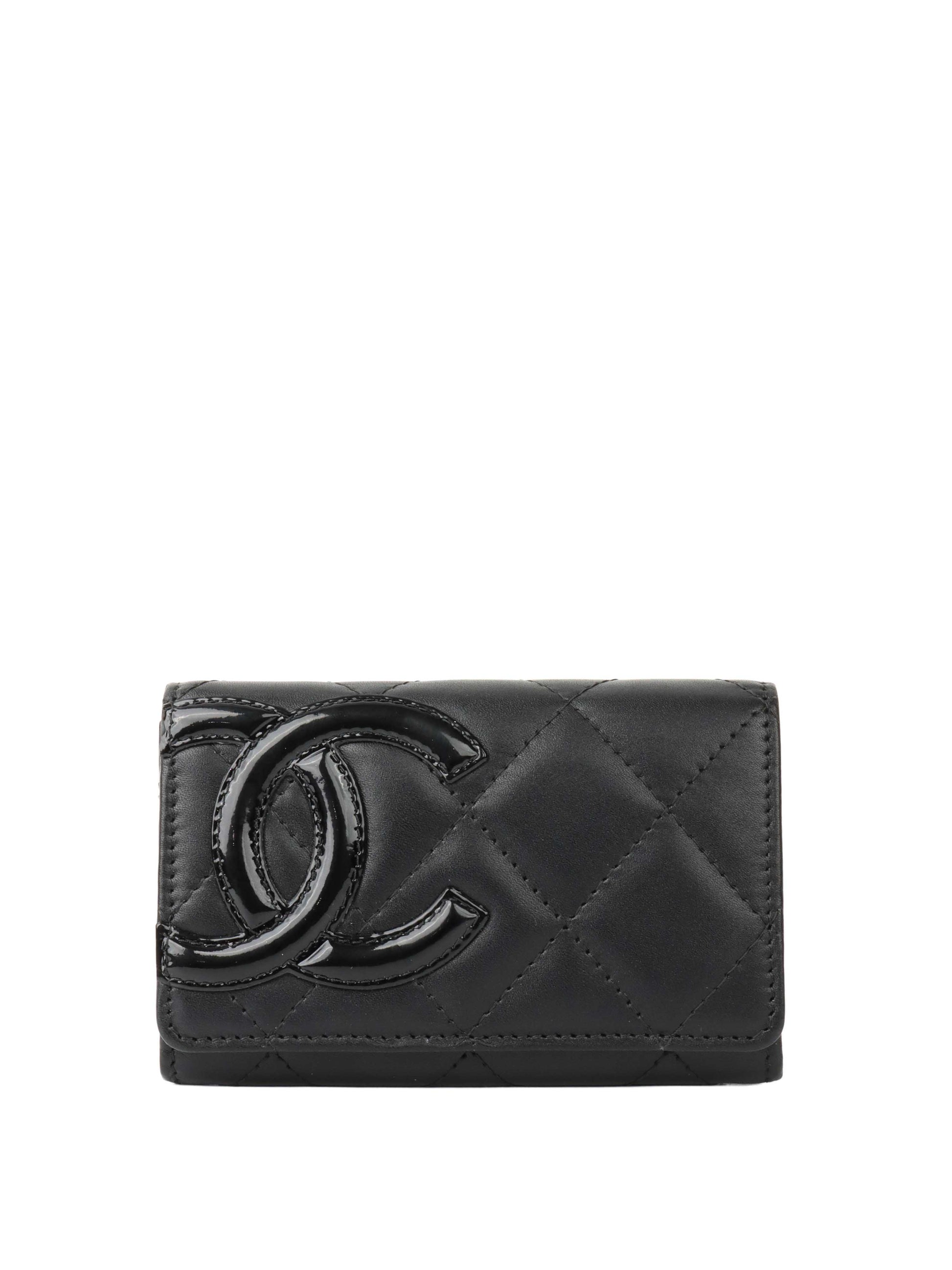 Chanel Black CC Wallet.