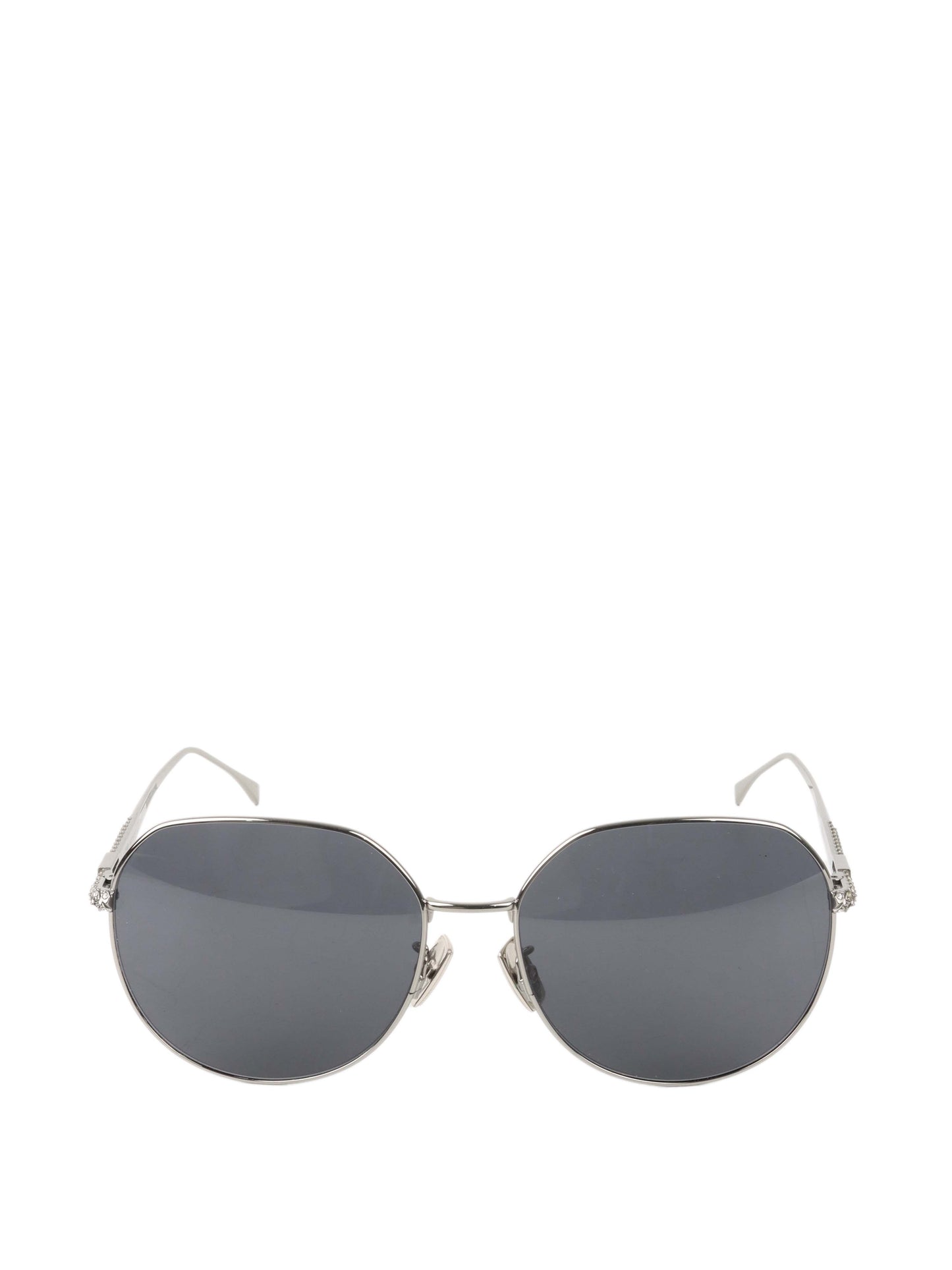 Fendi Handbag frame sunglasses Silver
