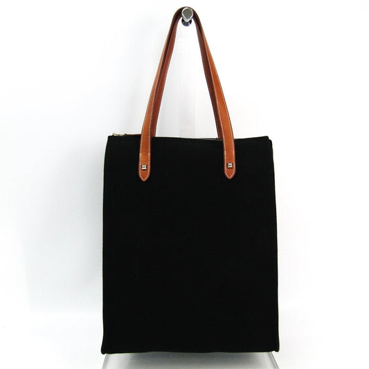 Hermes Luxury Cabas Mira Tote ( ) Handbag Canvas Black Tote Bag