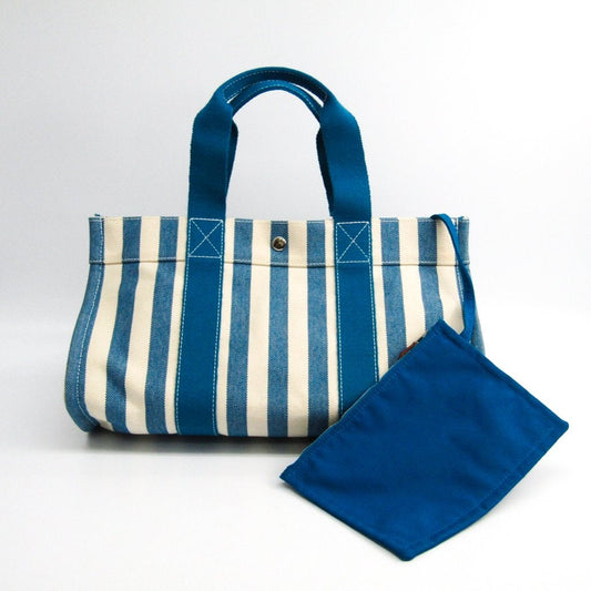 Hermes Luxury And Cannes Mm Tote ( ) Canvas White Tote Bag