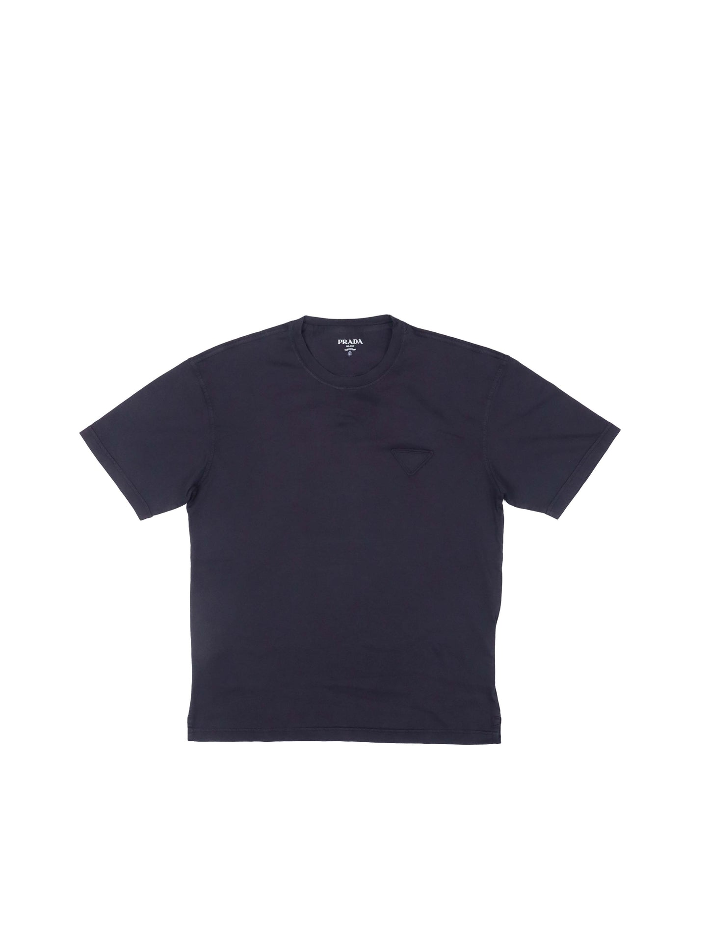 Prada Handbag Girocollo M C Jersey T-shirt Navy