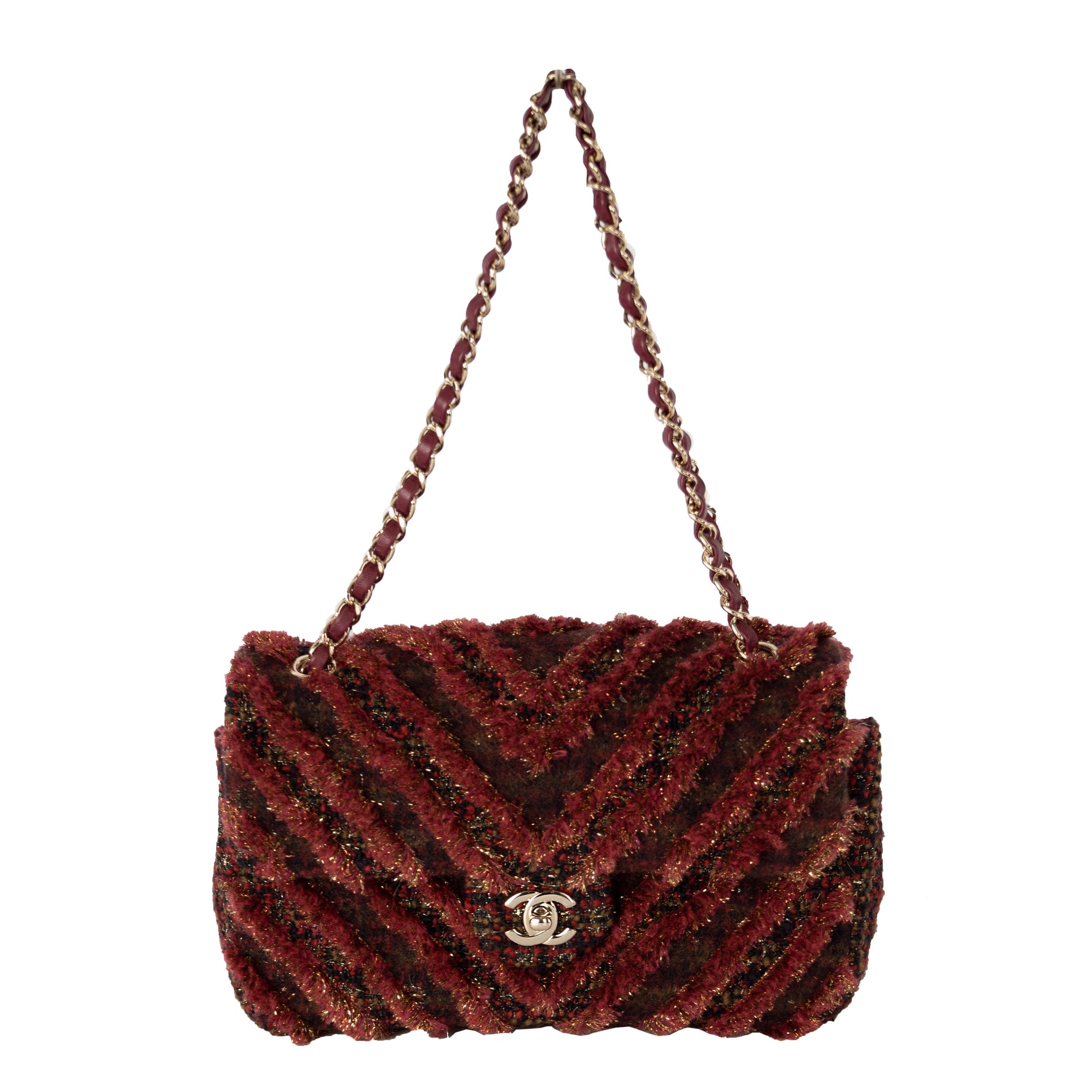 Chanel Chanel Red Tweed New Bag