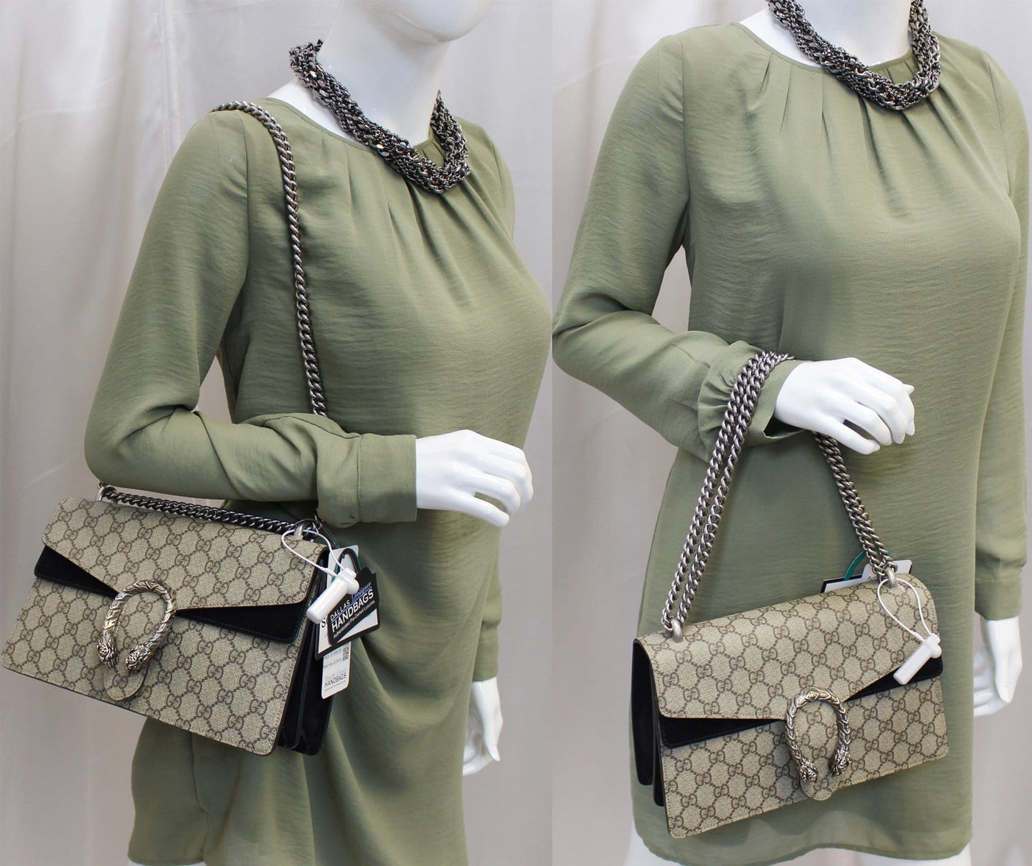 Gucci Dionysus Supreme Shoulder Bag Canvas Small