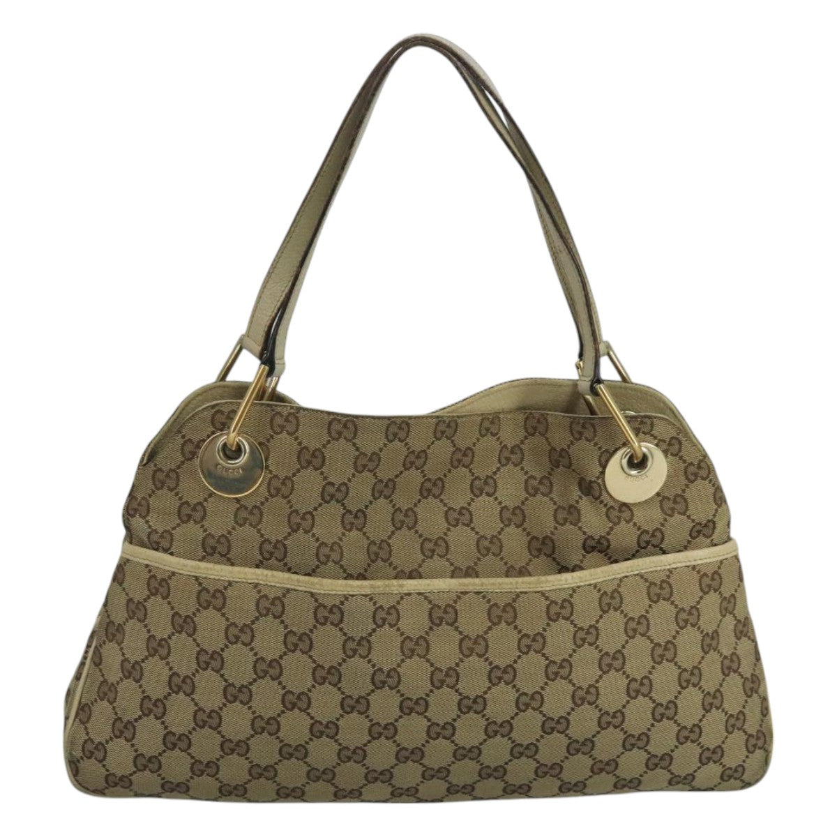 Gucci Tote Bag Canvas Canvas 1581