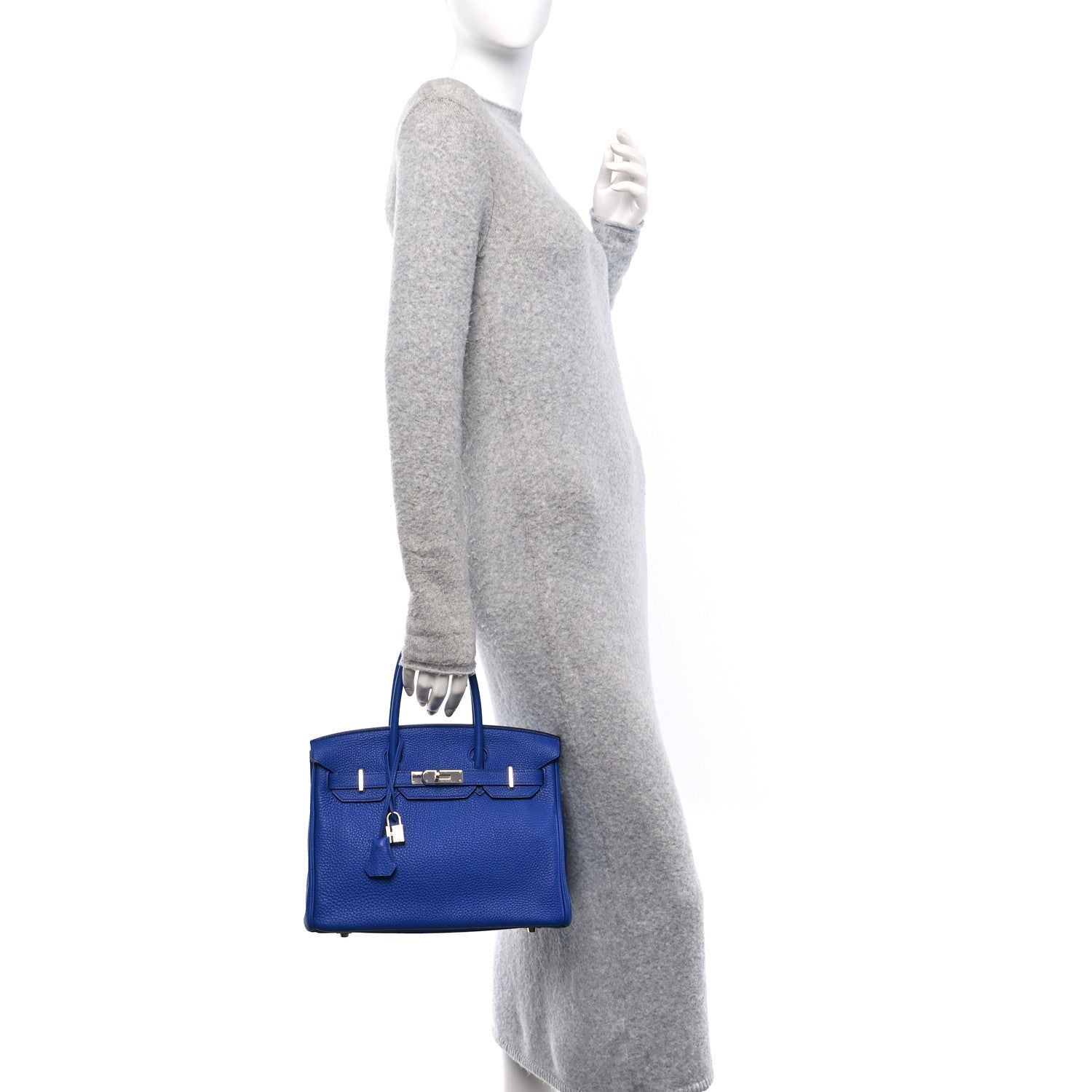 Hermes Togo Birkin Bleu Electrique Handbag Travel Bag Bleu Electrique 1770029