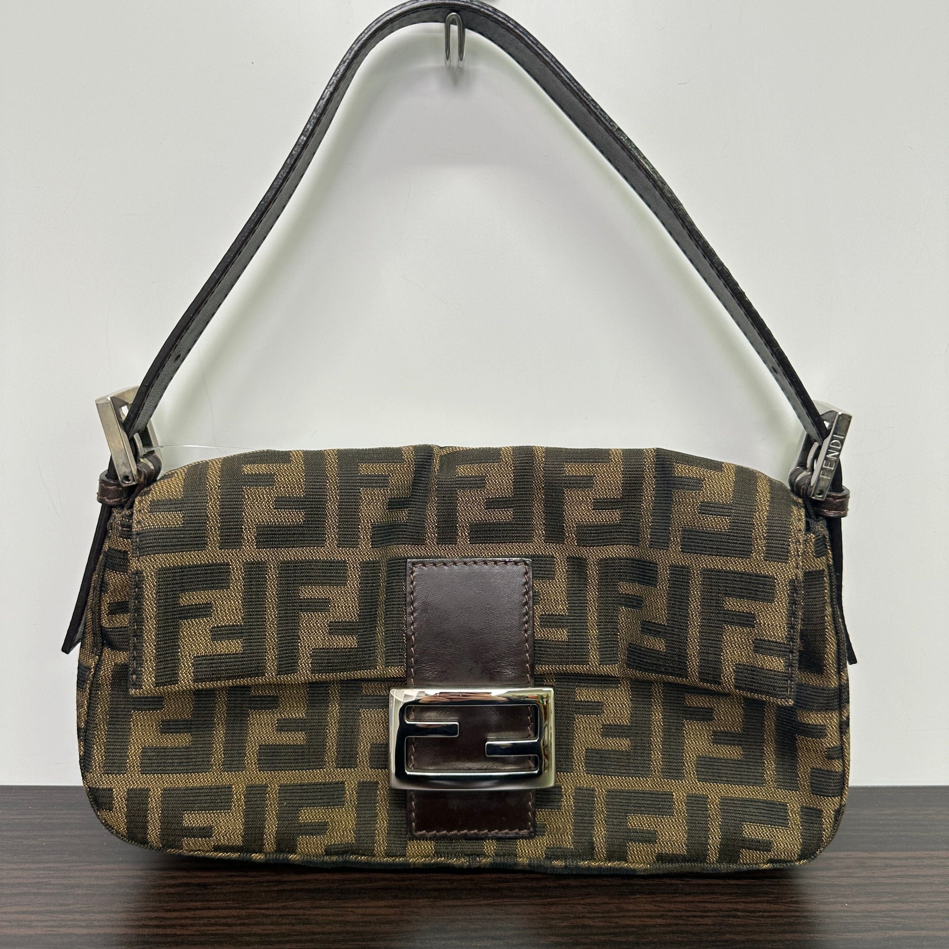 Fendi Handbag Baguette Hand Bag Monogram Shoulder Bag