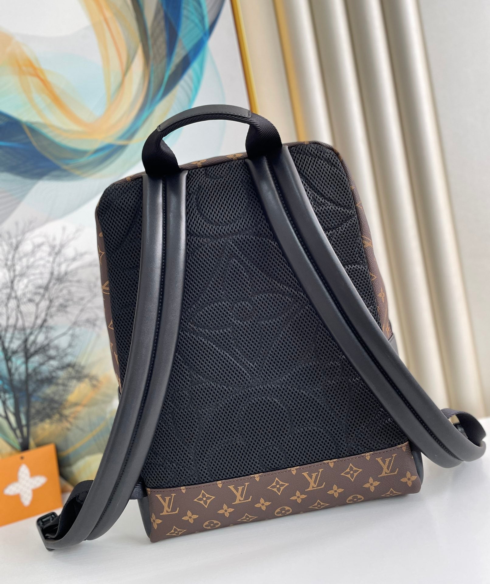 Top Quality Dean Backpack Macassar For Men Canvas Monogram