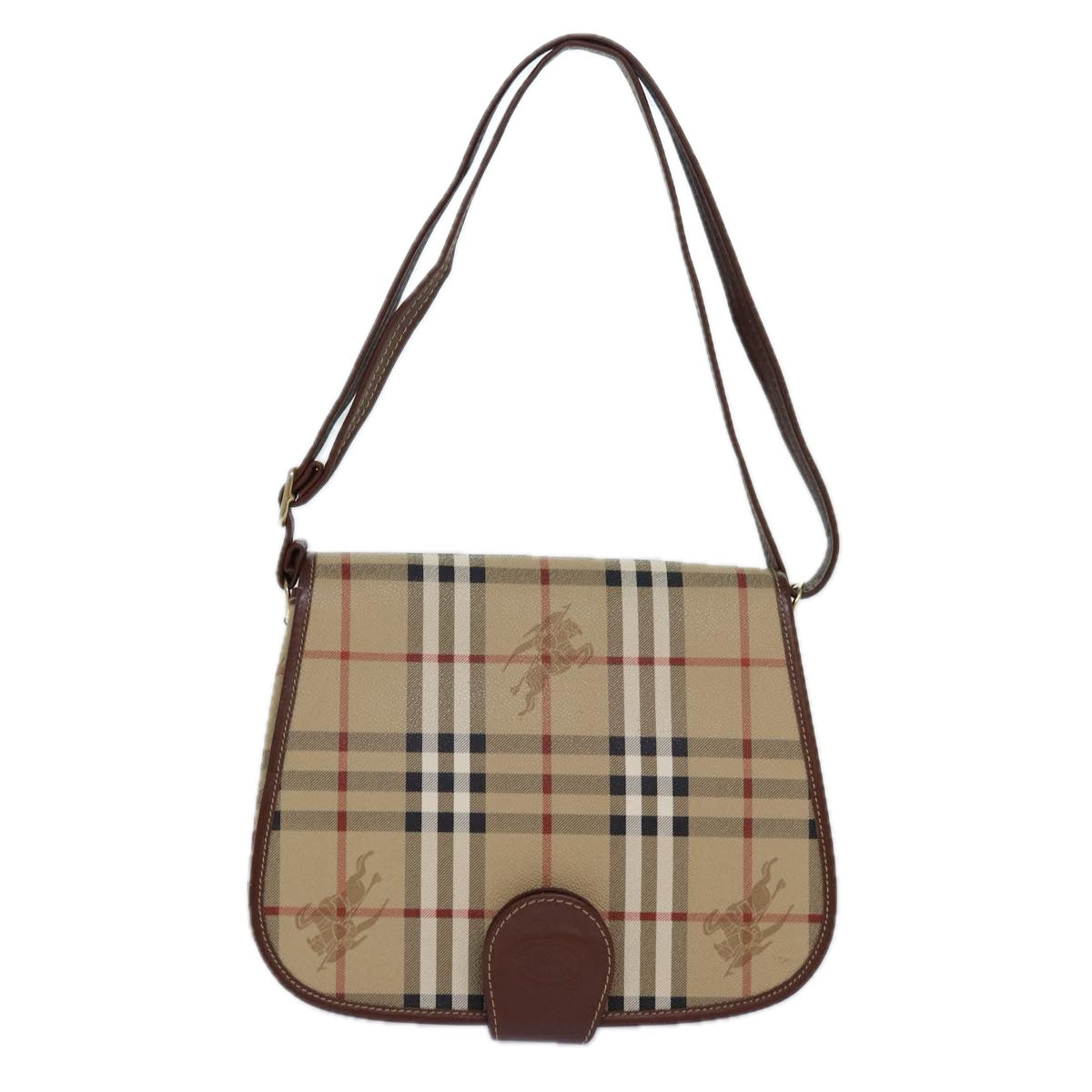 Burberry Luxury Nova Check Shoulder Bag Shoulder Bag 257