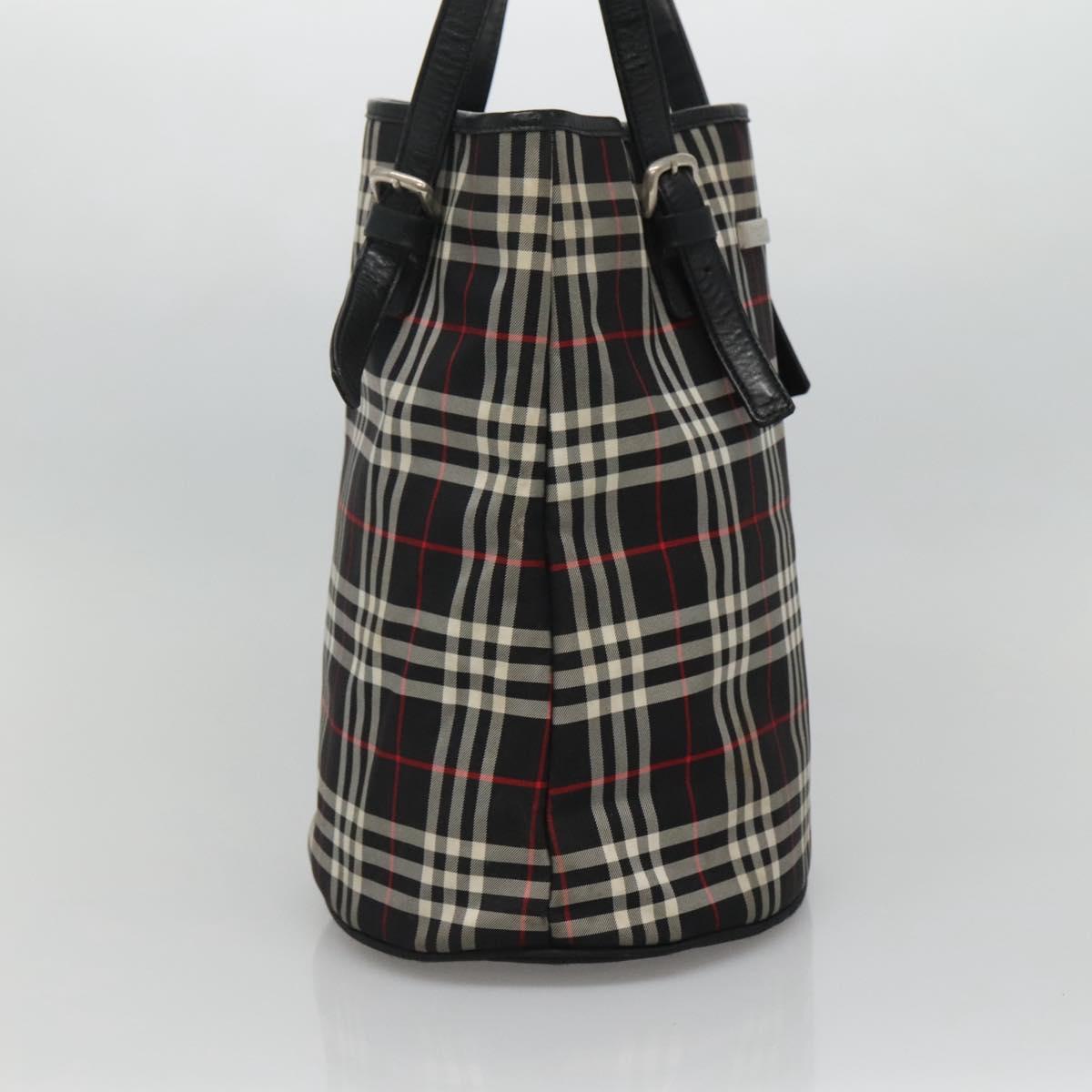 Burberry Nova Check Multicolour Synthetic Tote Bag