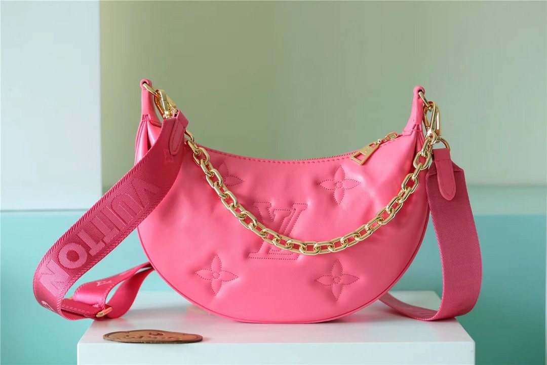 Top Quality Over The Moon Bag Handbags Pink Travel Bag