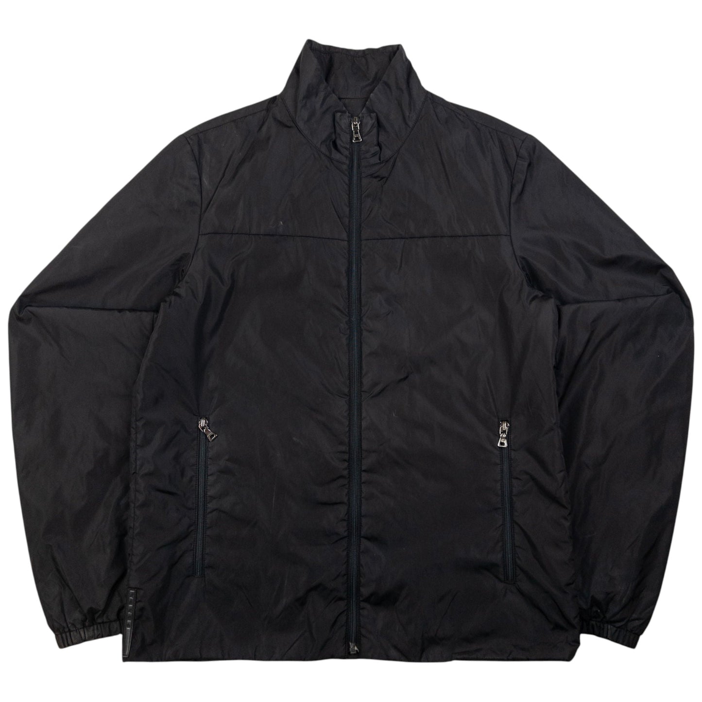 Prada Handbag Sport Up Jacket Black Zip