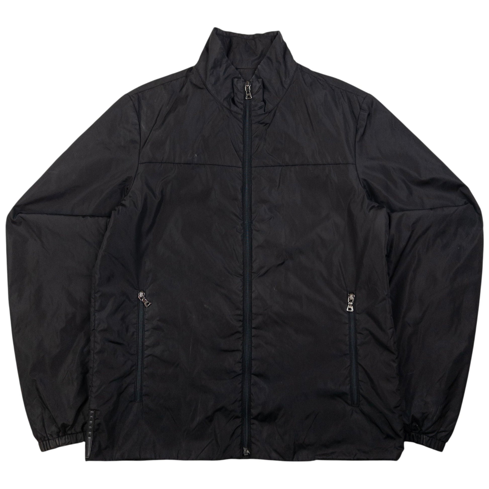 Prada Handbag Sport Up Jacket Black Zip