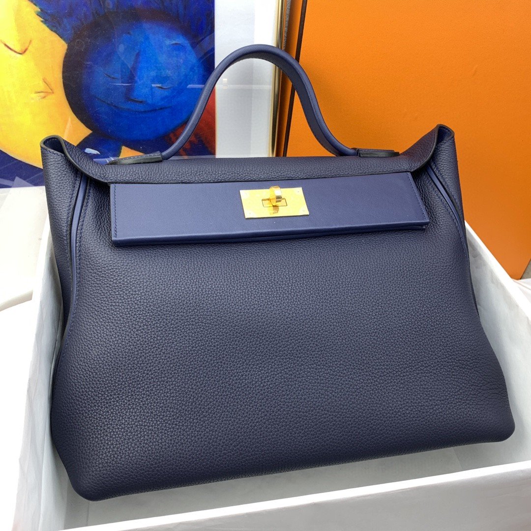 Top Quality Evercolor Swift Navy For Women Blue Shoulder Bag