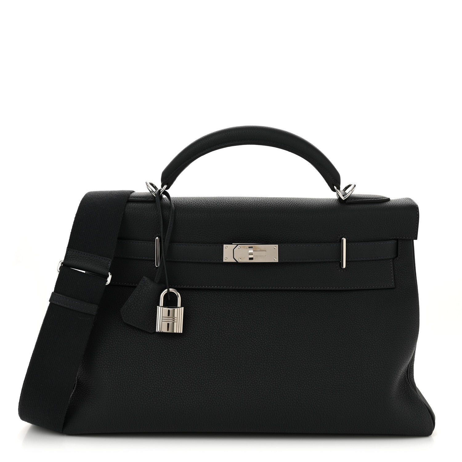 Hermes Togo Kelly Retourne Caban Handbag Maxi Travel Bag