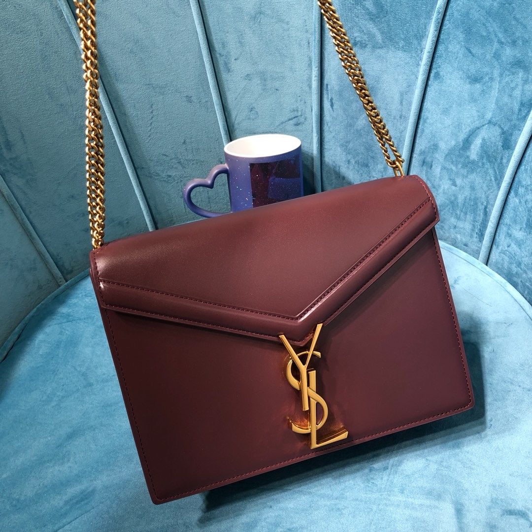 YSL Saint Laurent Cassandra Shoulder Bag Monogram Chain