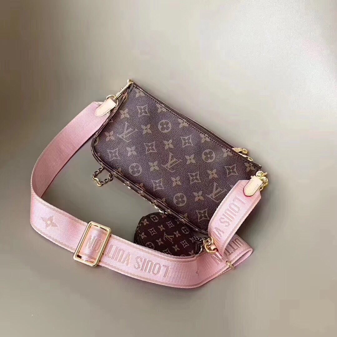 Top Quality Multi Pochette Accessoires For Women Canvas Monogram Crossbody Bag M44840 5136