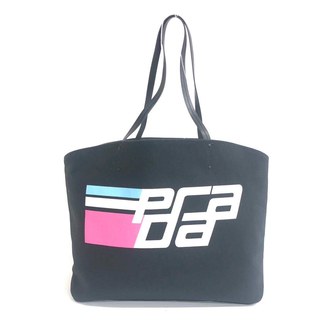 Prada Canapa Racing Shoulder Bag Canvas Logo