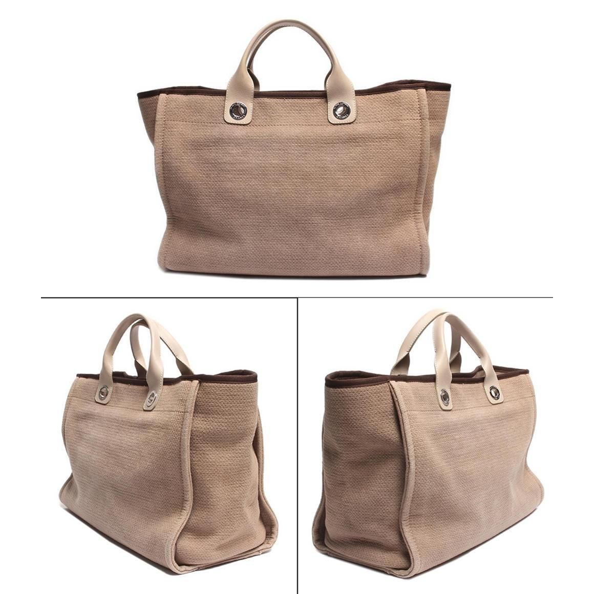 Chanel Deauville Large Shopping Tote - Neutrals Totes, Handbags ITCOYRWYW