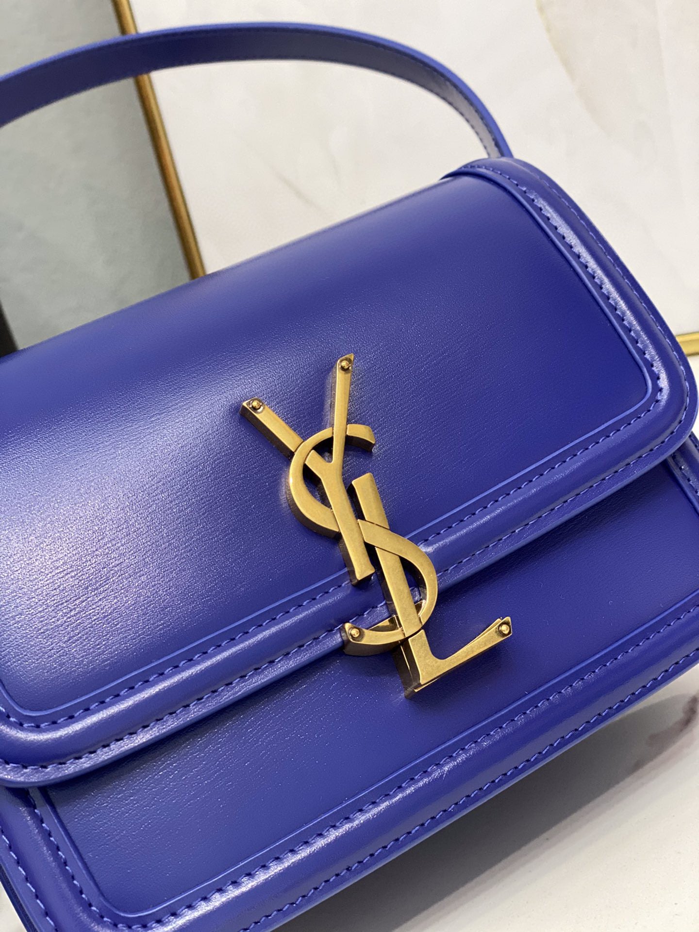 YSL Saint Laurent Solferino Shoulder Bag Monogram 74In19Cm Ysl 3510