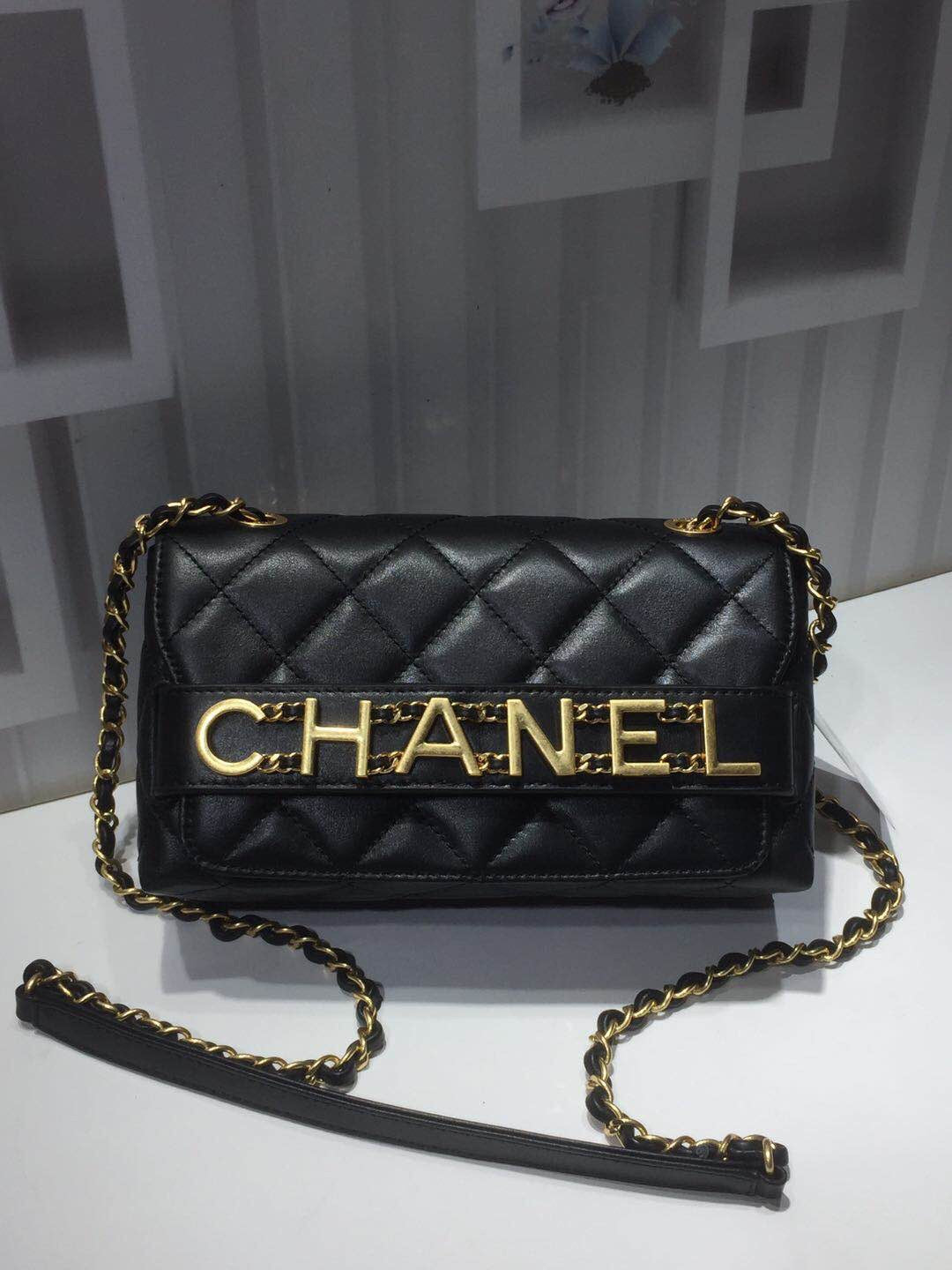 Chlfront Logo Top Qualityap Bag Hardware For Black Gold Shoulder Bag