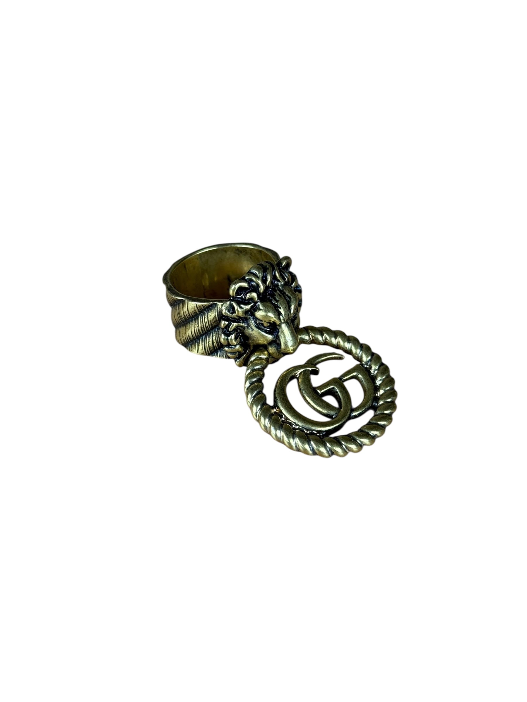Gucci Lion Head Ring