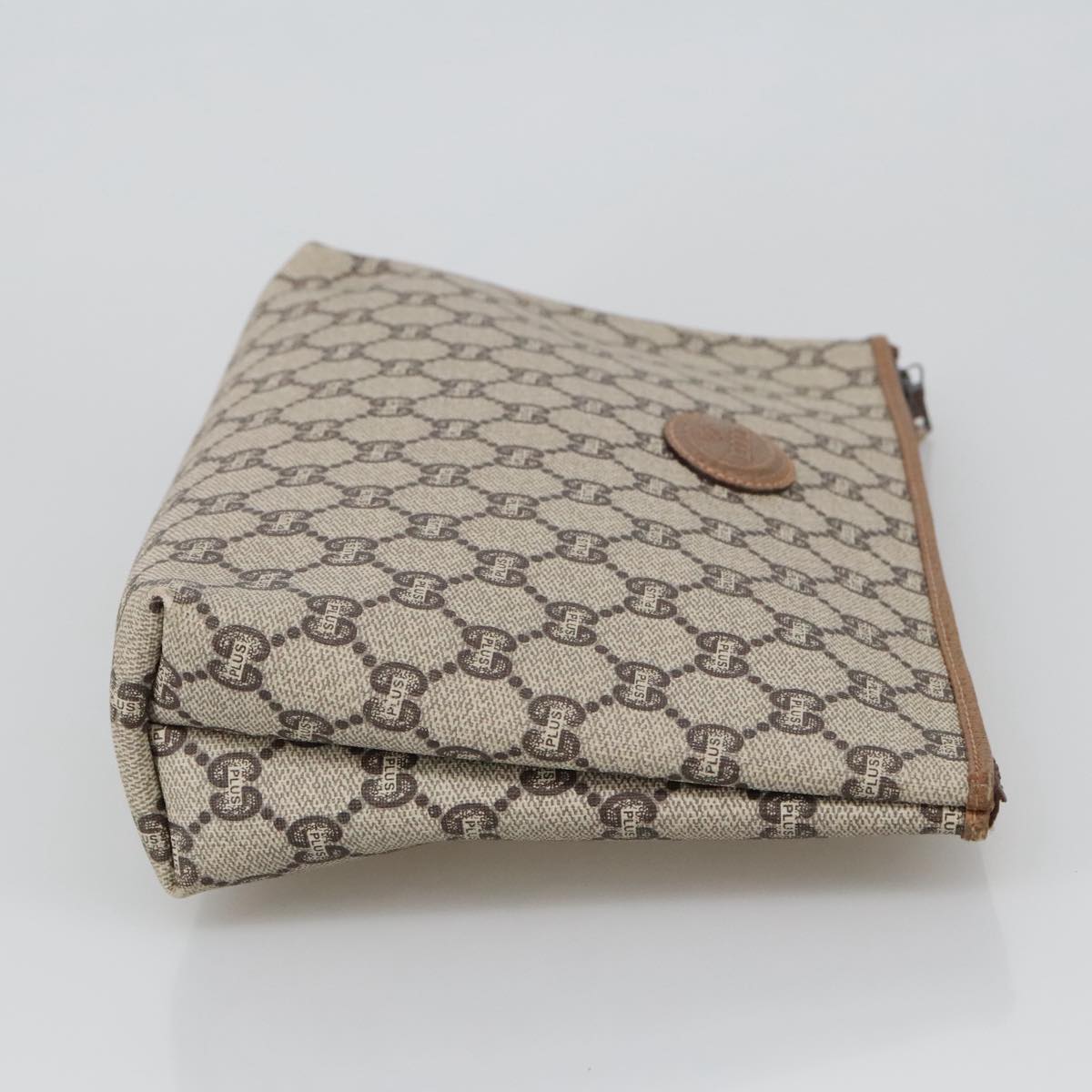 Gucci Clutch Bag Canvas Canvas 1378