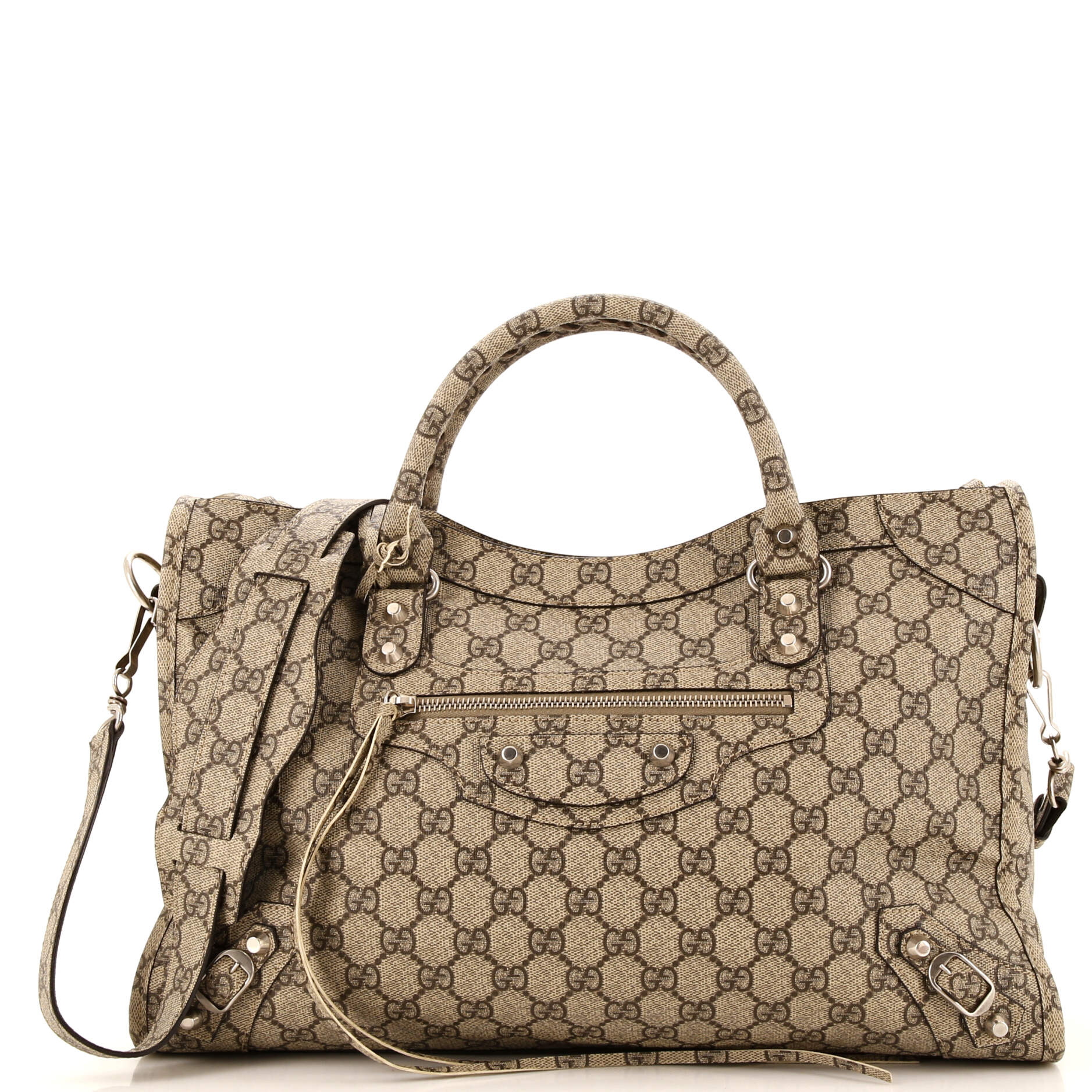 Gucci x Luxury Balenciaga Trending Hacker Canvas Medium Apparel