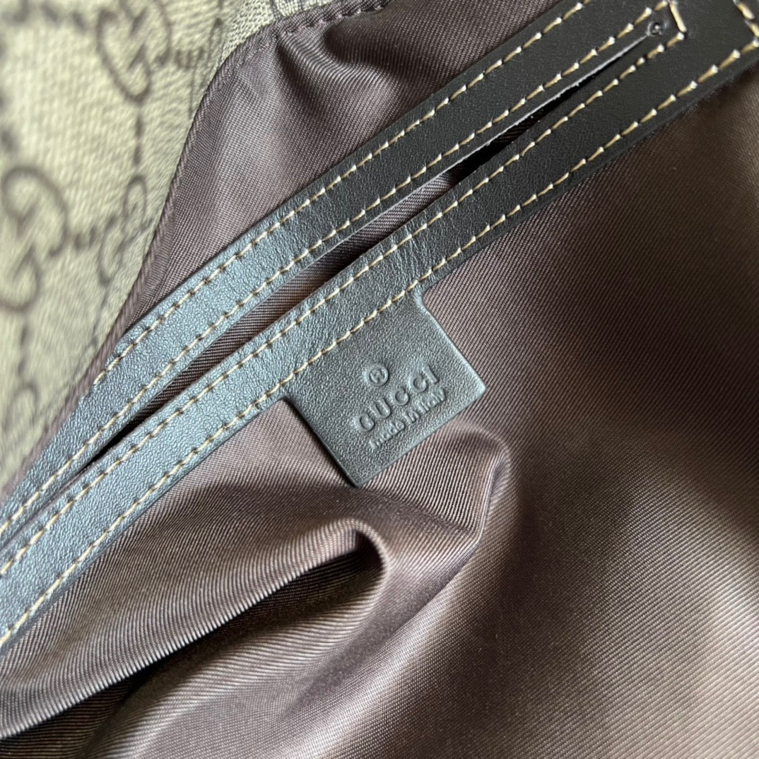 gg Messenger gg Supreme ,Men Canvas Beige Shoulder Bag