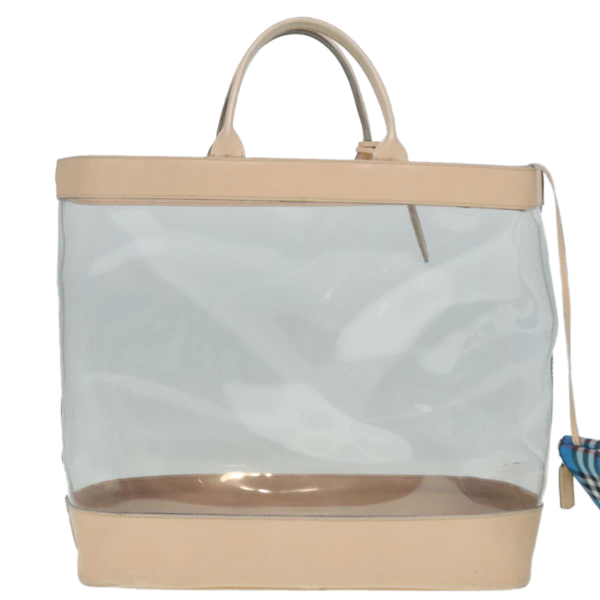 Burberry Transparent Vinyl Tote Bag