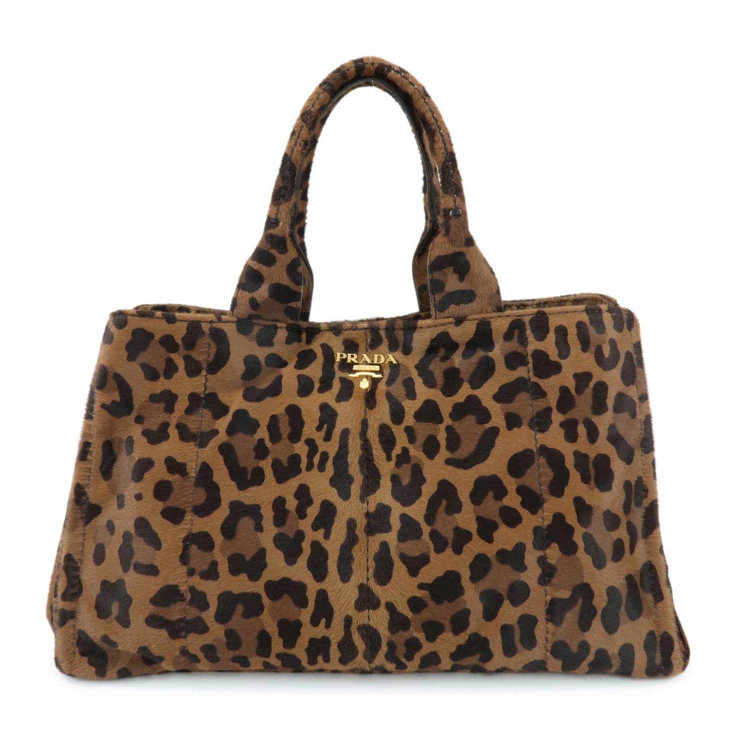 Tote Bag Canapa Unborn Calf Hand Bag Brown Large