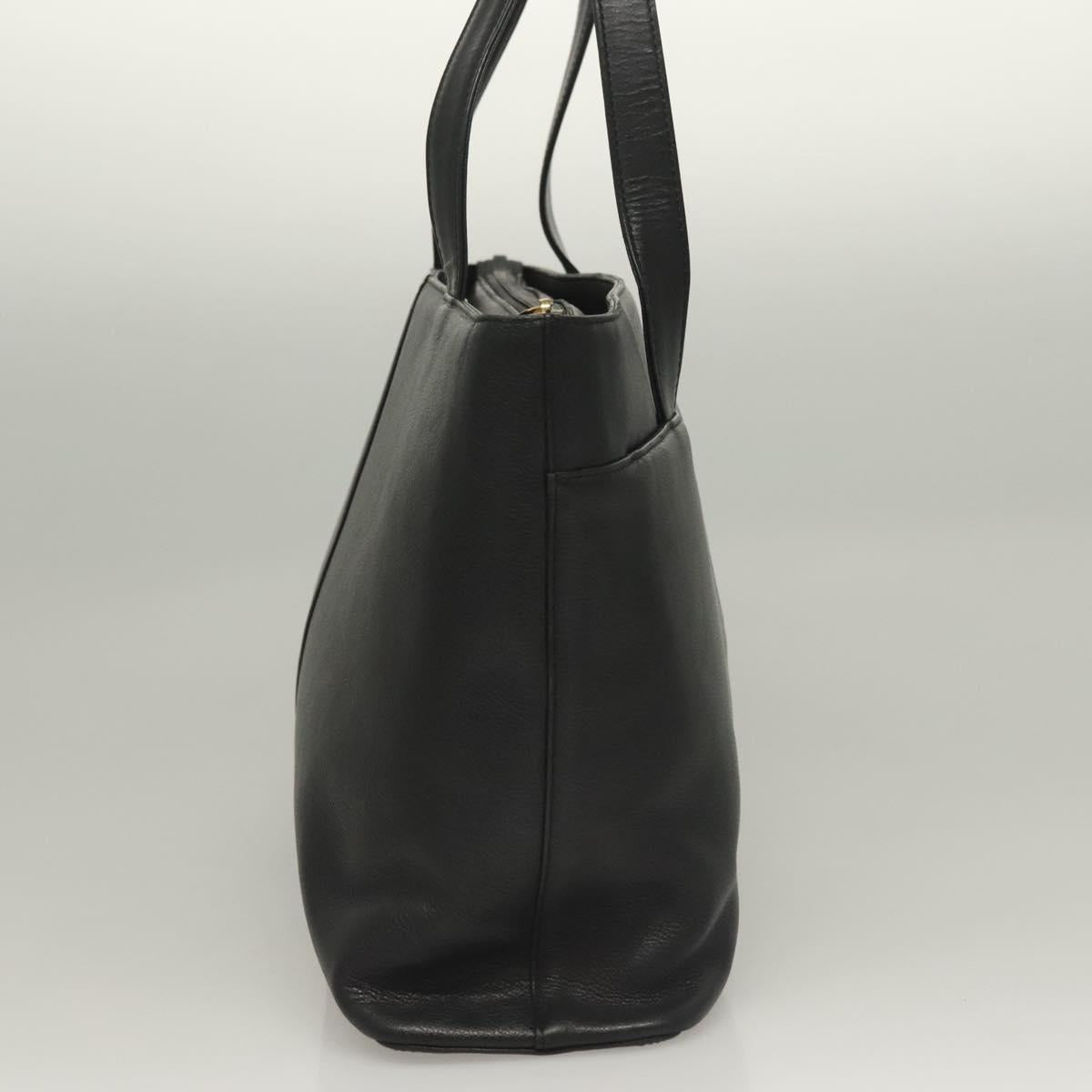 Burberry Tote Bag Leather Black