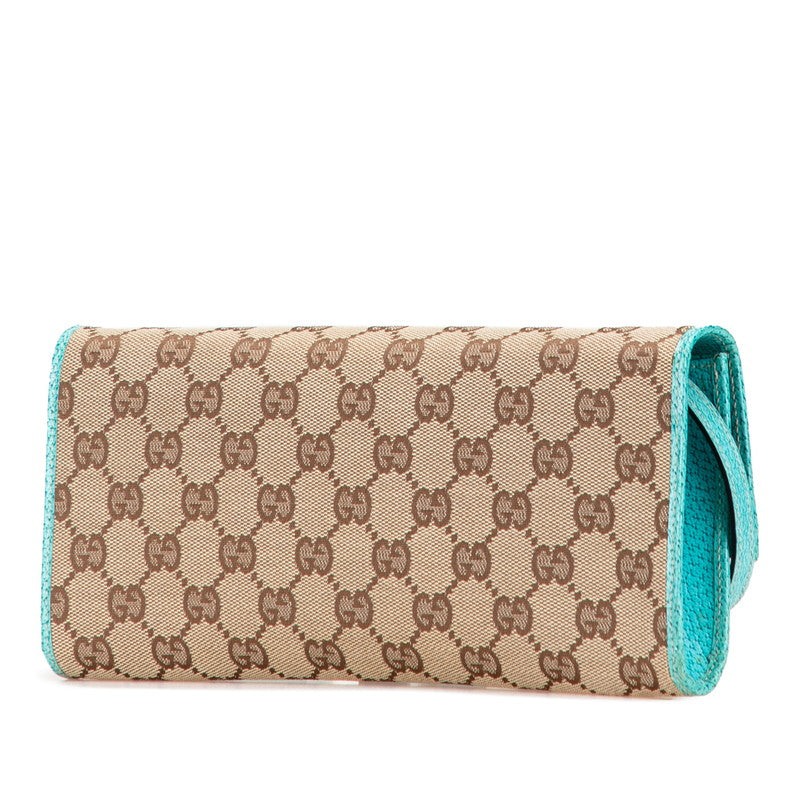 Gucci Bamboo Shoulder Bag Canvas