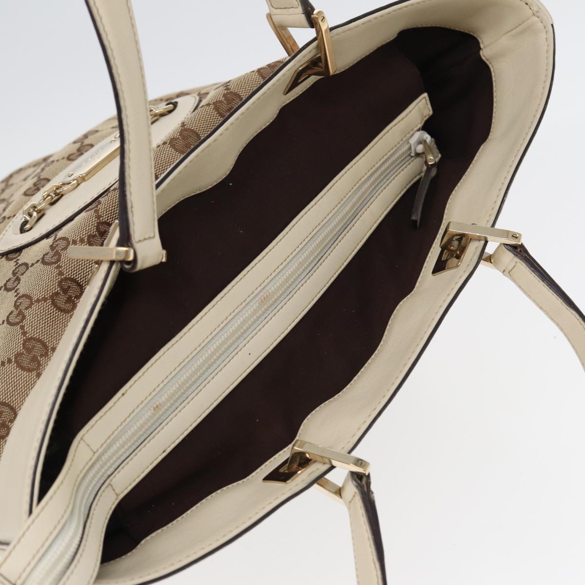 Gucci Tote Bag Canvas Canvas 1256