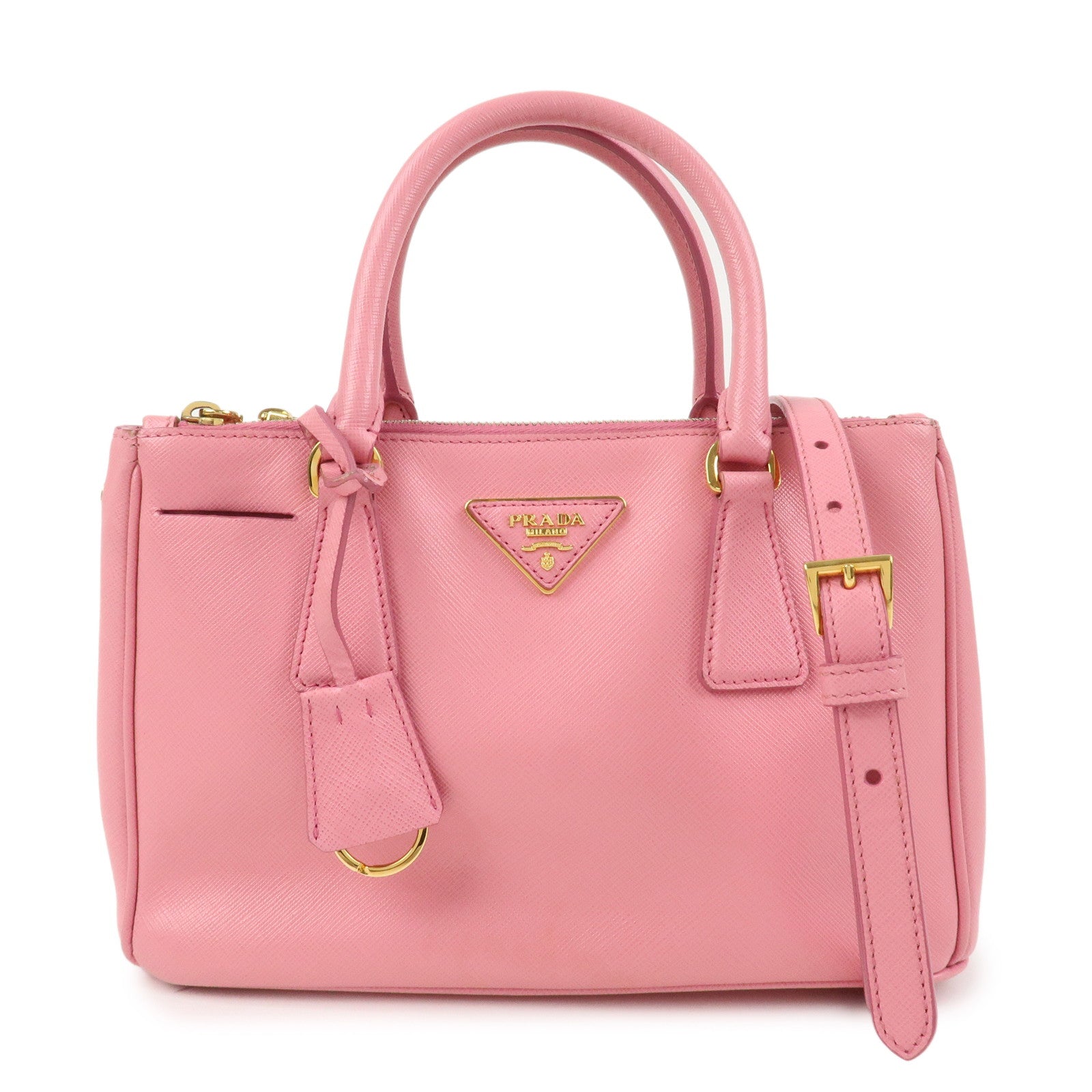 Shoulder Bag Galleria 2 Way Bag Hand Leather Saffiano