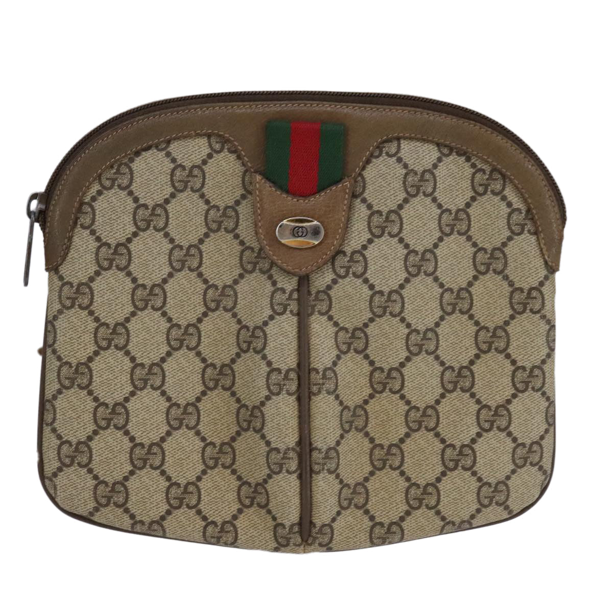 Gucci Shoulder Bag Canvas Canvas 1577