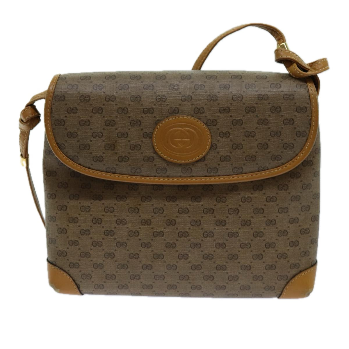 Gucci Shoulder Bag Canvas Canvas 584
