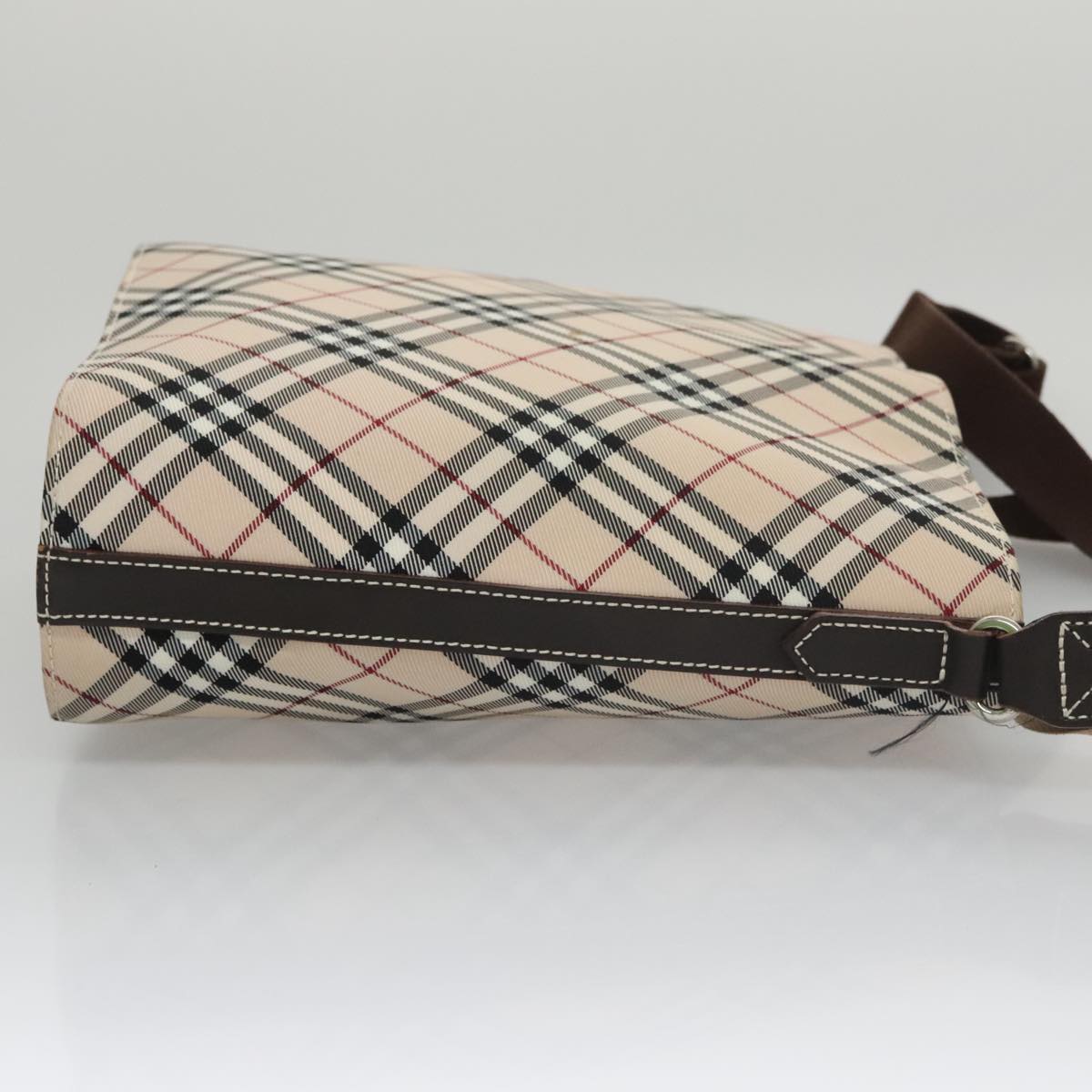 Burberry Nova Check Shoulder Bag Canvas Beige Shoulder Bag 151