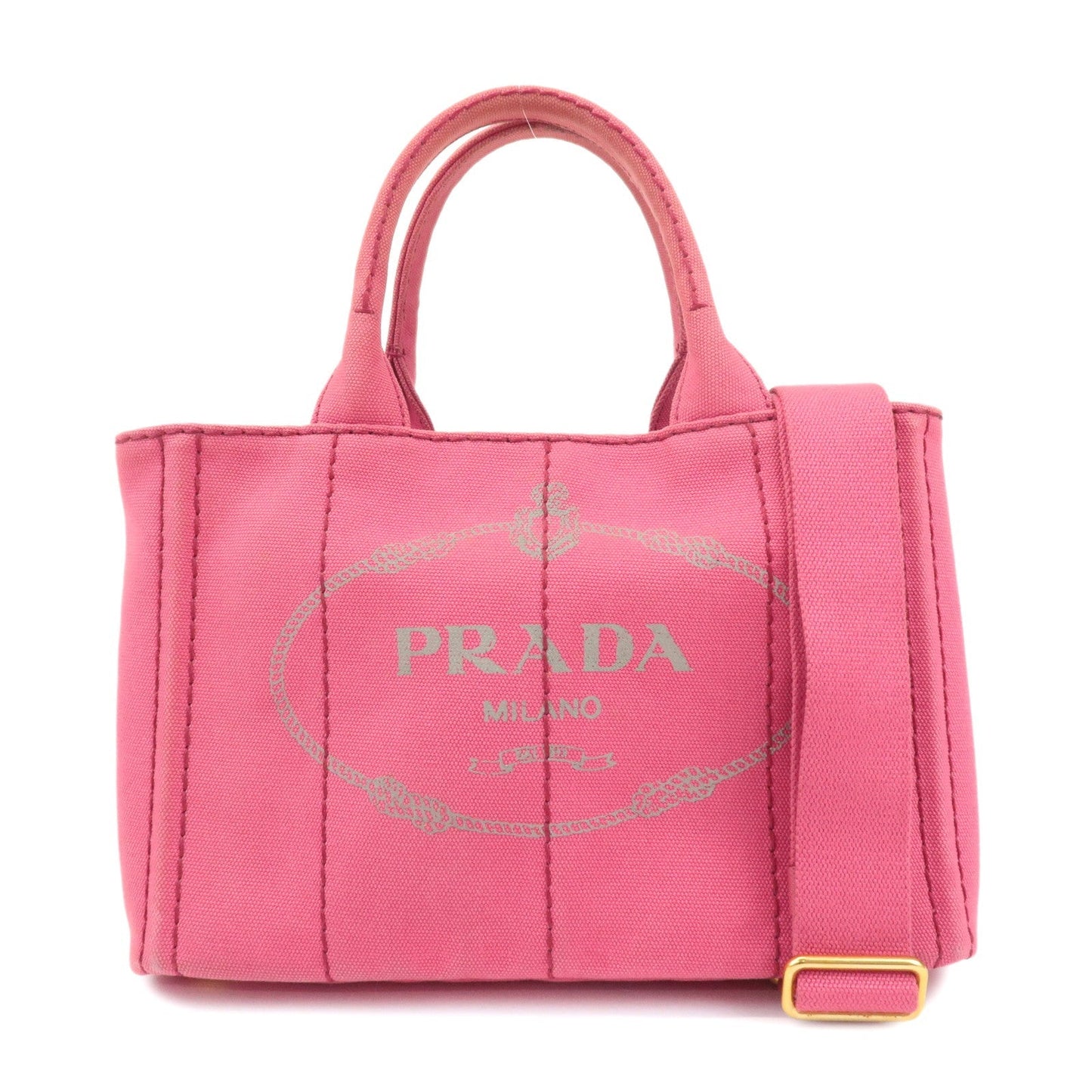 Shoulder Bag Canapa 2Way Hand Bag d Canvas Pink Mini