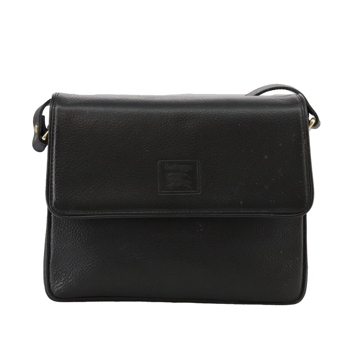 Burberry Shoulder Bag Leather Black Shoulder Bag 20