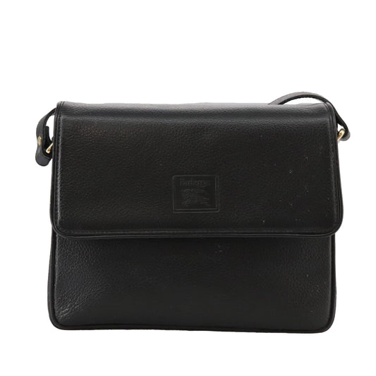 Burberry Shoulder Bag Leather Black Shoulder Bag 20