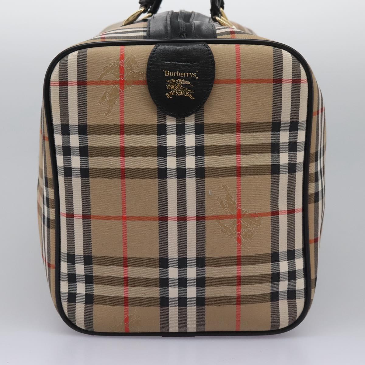 Burberry Nova Check Travel Bag Canvas Beige