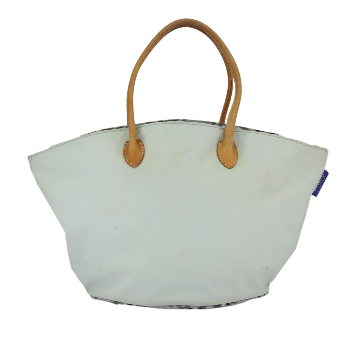 Burberry Synthetic Tote Bag Blue
