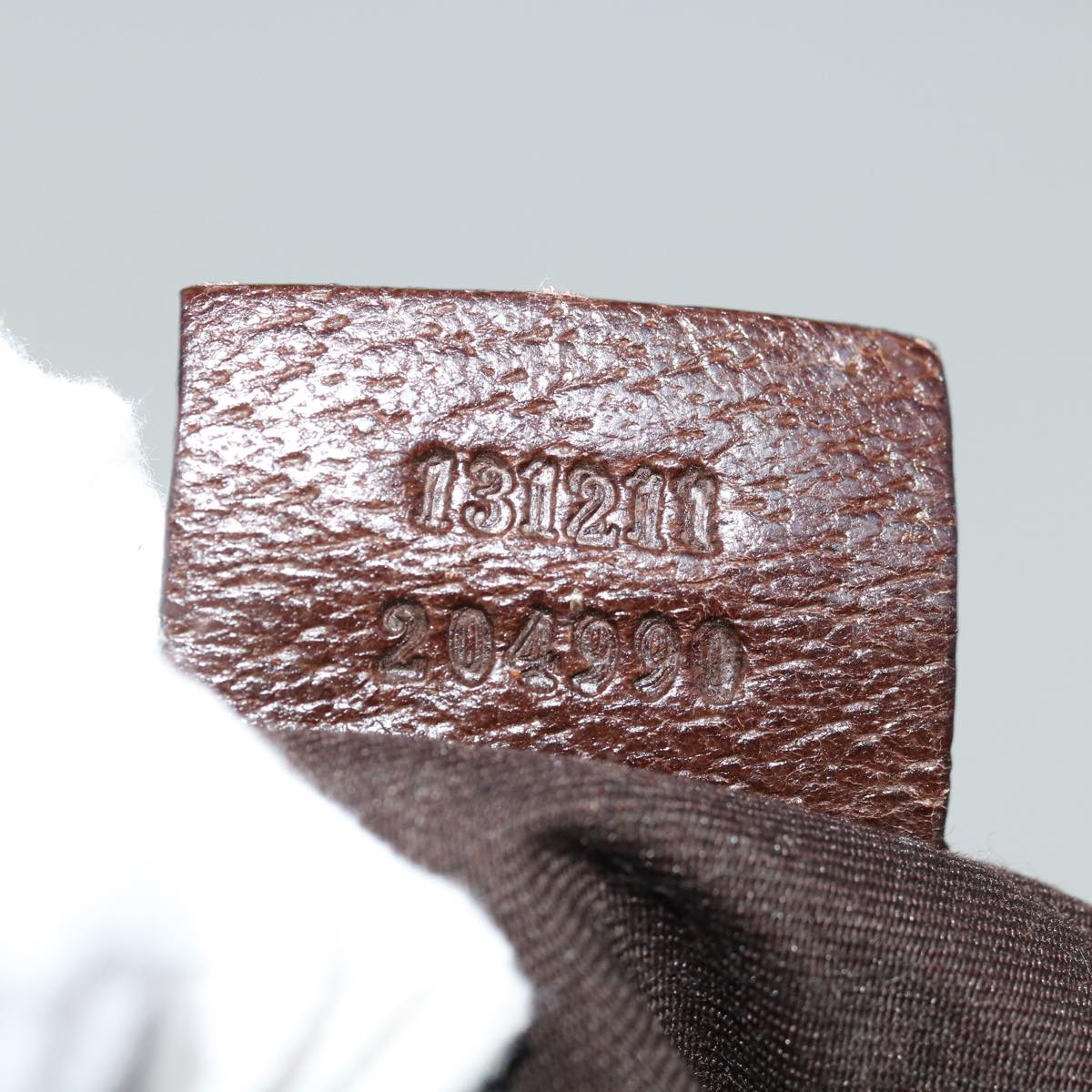 Gucci Gg Canvas Brown Canvas Shoulder Bag