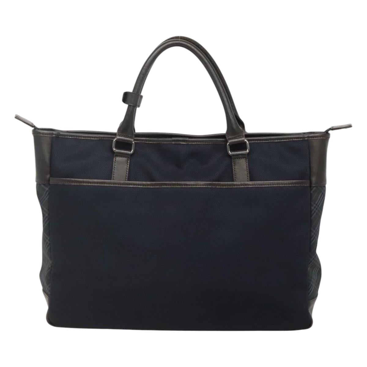 Burberry Tote Bag Nylon Navy