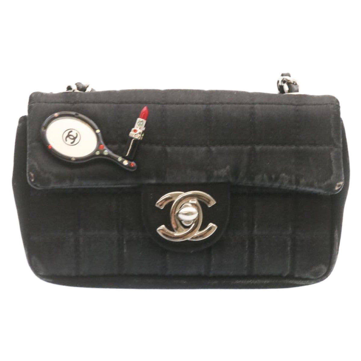 Chanel Chocolate bar Clutch Bag