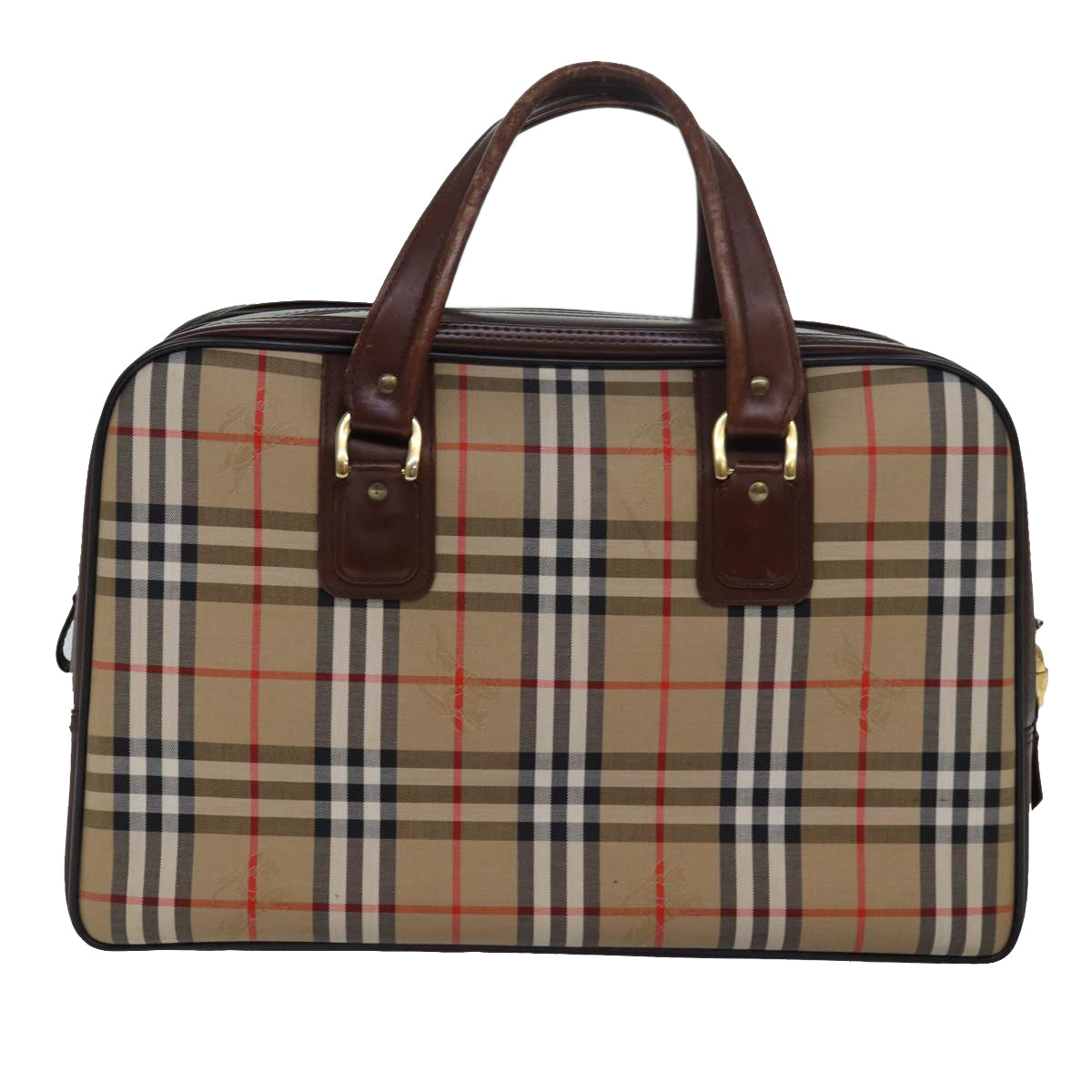 Burberry Travel Bag Canvas Beige