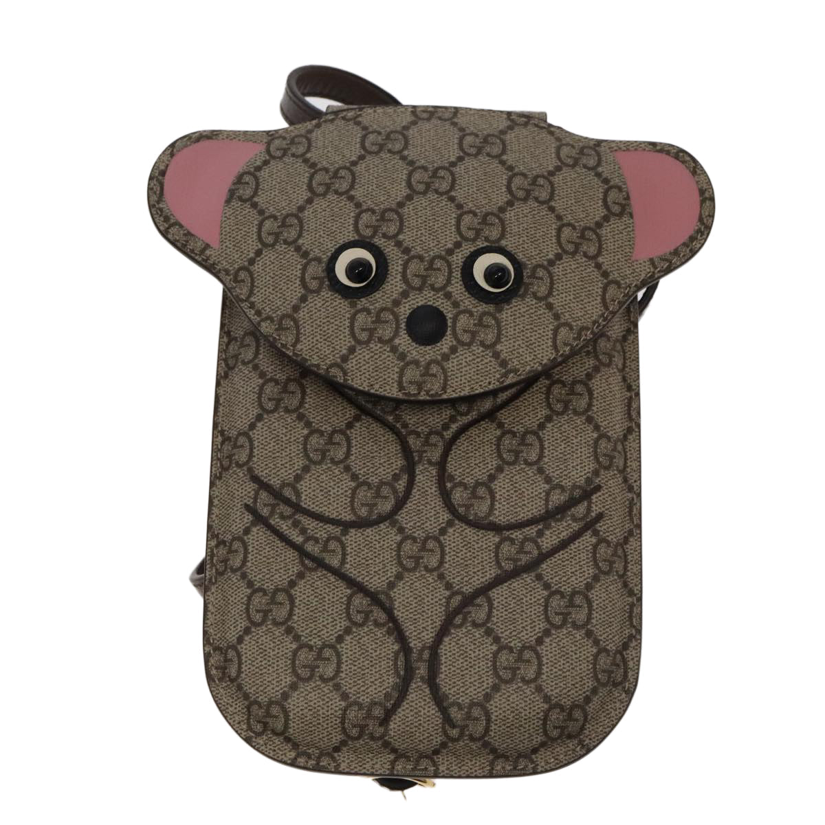 Gucci Shoulder Bag Canvas Canvas 1447
