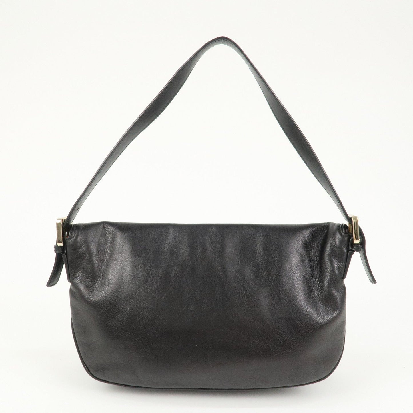 GUCCI Interlocking G Leather Shoulder Bag Hand Bag Black 161727