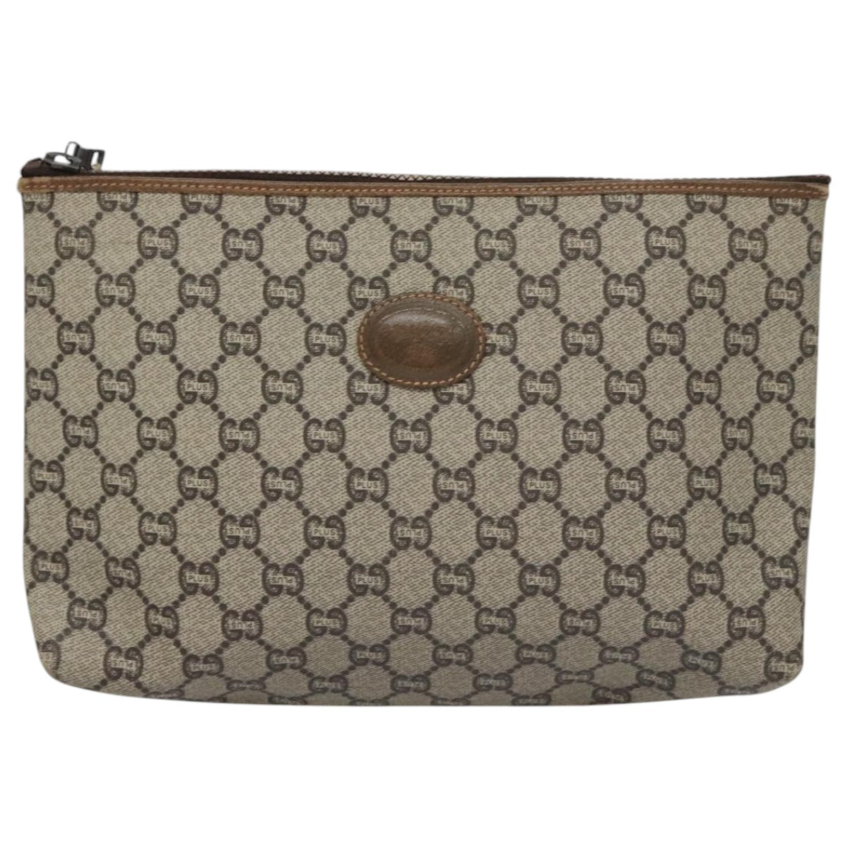 Gucci Clutch Bag Canvas Canvas 1527