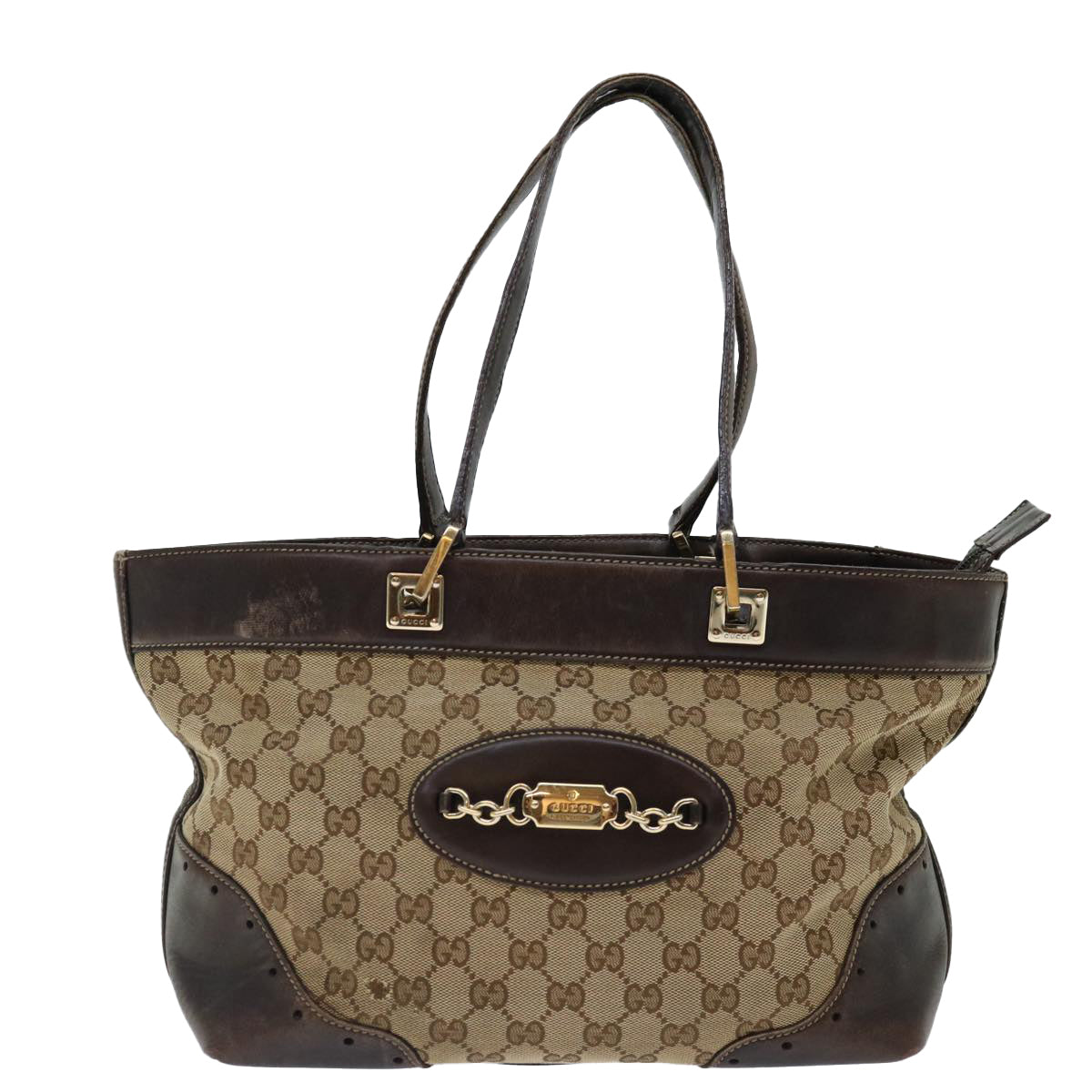 Gucci Tote Bag Canvas Canvas 611